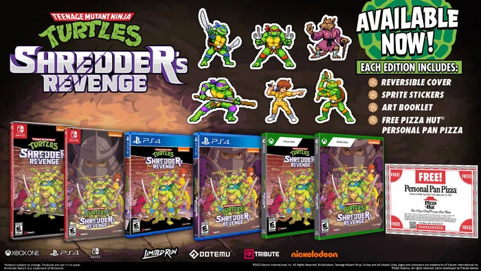TEENAGE MUTANT NINJA TURTLES: SHREDDER'S REVENGE (SWITCH)