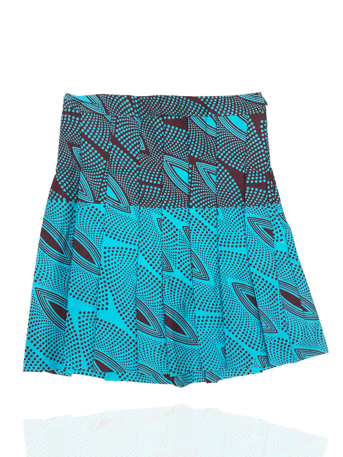 Tennis Skirt - Kafuta Print