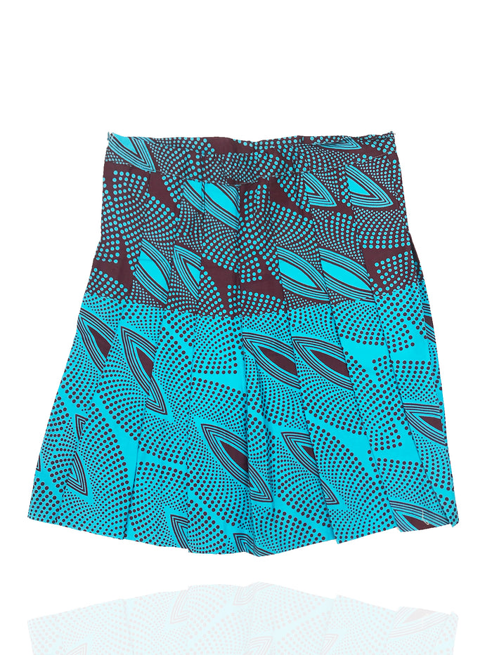 Tennis Skirt - Kafuta Print