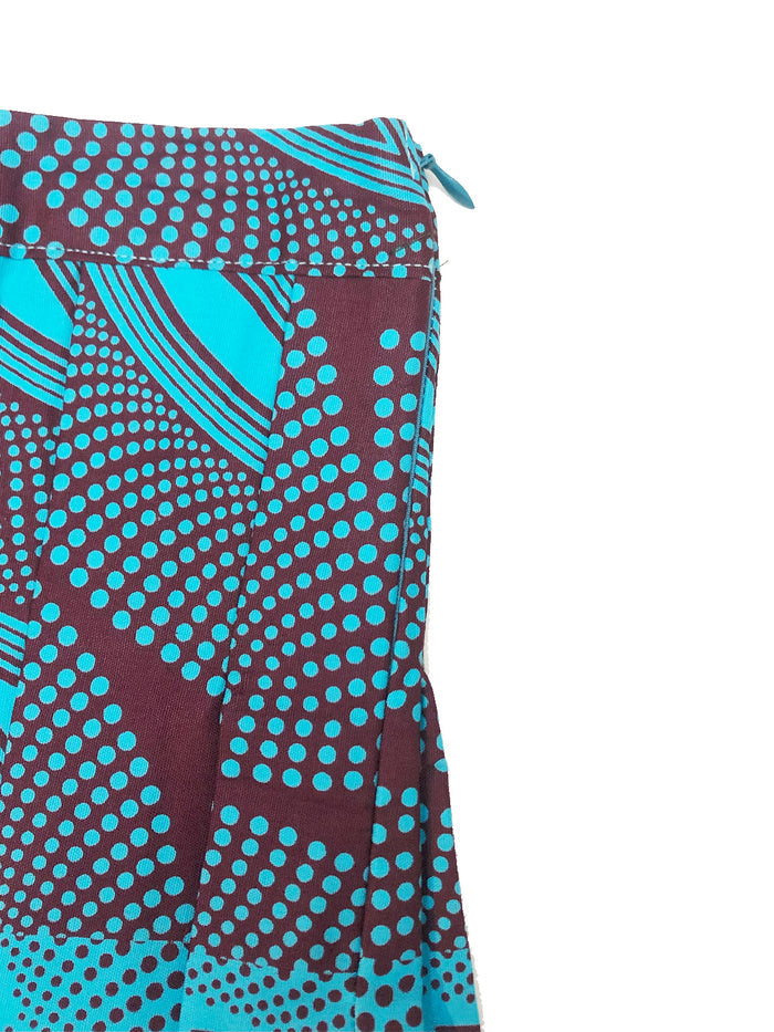 Tennis Skirt - Kafuta Print