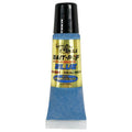 The Original Fish Formula Bait Pop Fish Attractant in a small blue tube with a black cap, designed to enhance fishing tackle effectiveness with sparkly scales for all fish species.