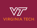 Virginia Tech Institutional Mark Maroon Yardsy Sign