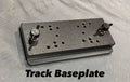 Simulated alt text for Wav Products HDPE Track base SKU: WAVTB for thorne-bros-custom-rod-tackle.myshopify.com. You are an expert SEO agent. You will generate an ALT text for this image. <Store_Context> Business Details: - Premier Midwest shop specializing in musky tackle...