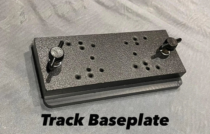 Simulated alt text for Wav Products HDPE Track base SKU: WAVTB for thorne-bros-custom-rod-tackle.myshopify.com. You are an expert SEO agent. You will generate an ALT text for this image. <Store_Context> Business Details: - Premier Midwest shop specializing in musky tackle...