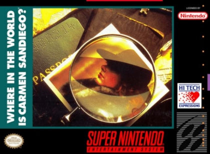 Where in the World is Carmen Sandiego - SNES