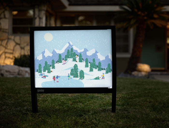 Winter Wonderland Yardsy Sign - Hero