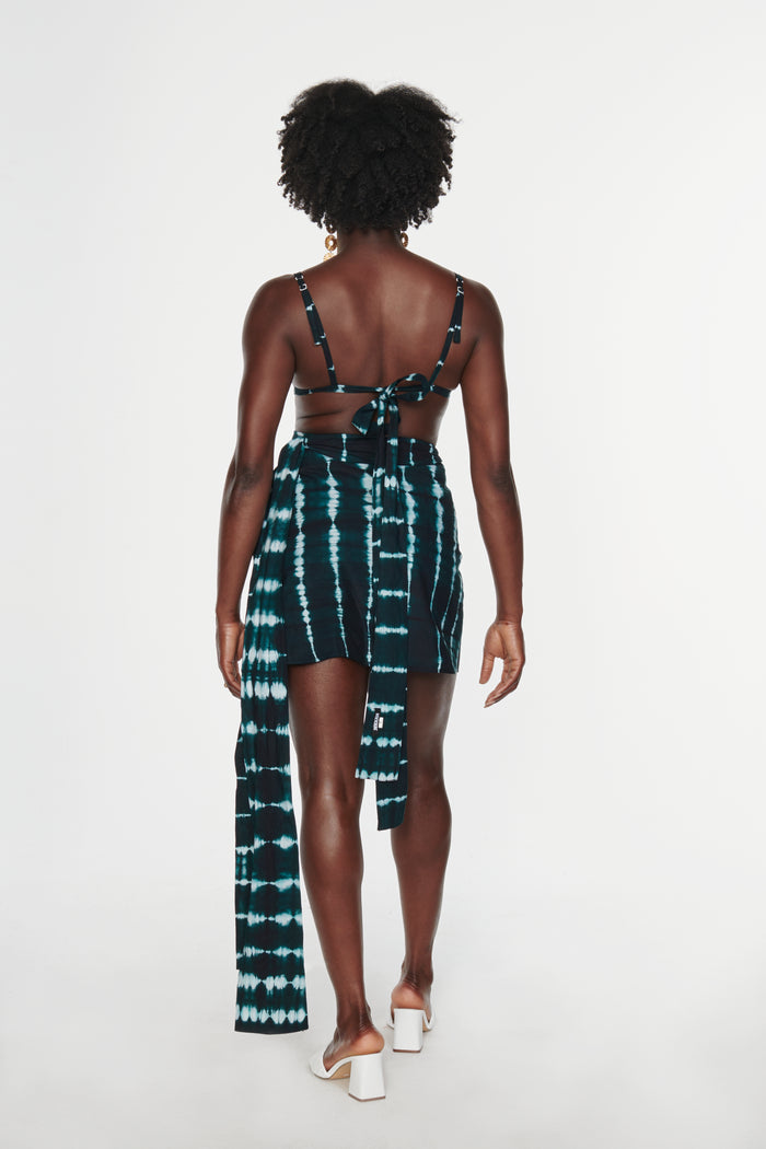 Wrap Skirt – Deep Green