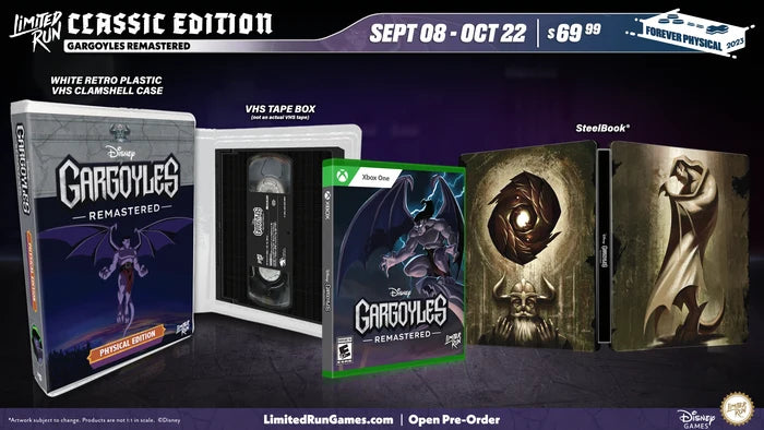 XBOX LIMITED RUN #12: GARGOYLES REMASTERED CLASSIC EDITION
