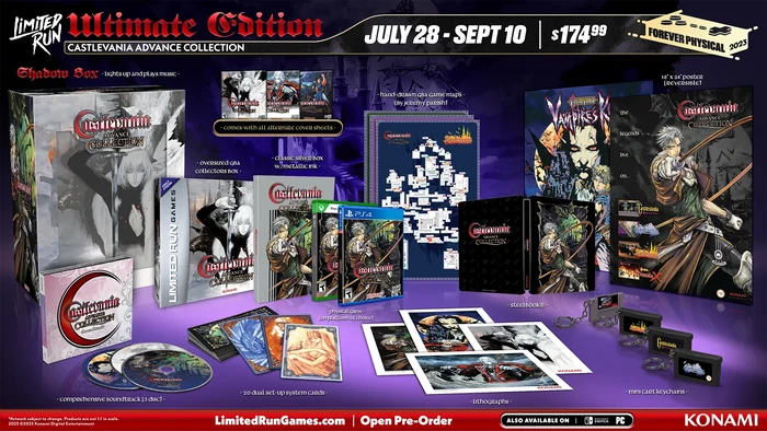 XBOX LIMITED RUN #7: CASTLEVANIA ADVANCE COLLECTION ULTIMATE EDITION