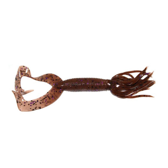 4" / Cinnamon w/Black and Purple Flake