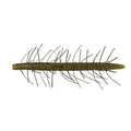 Yamamoto Fuzzy Senko 5" fishing lure with a soft, ribbed body and multiple thin, flexible appendages designed to imitate natural prey in freshwater fishing.