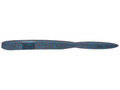 Z-Man Fattyz Thick Stickz fishing lure in dark color with blue speckles, designed with ribbed texture for musky and other freshwater fishing tackle.