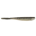 Z-Man Trick ShotZ soft fishing lure in natural shad color with black specks, designed for use as fishing tackle to attract muskies and other fish.