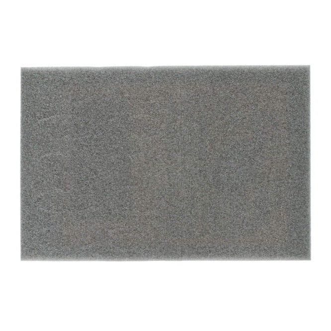 Gray rectangular foam pad designed as a base component for the Zappu Floating Board, suitable for fishing tackle and marine electronics protection.