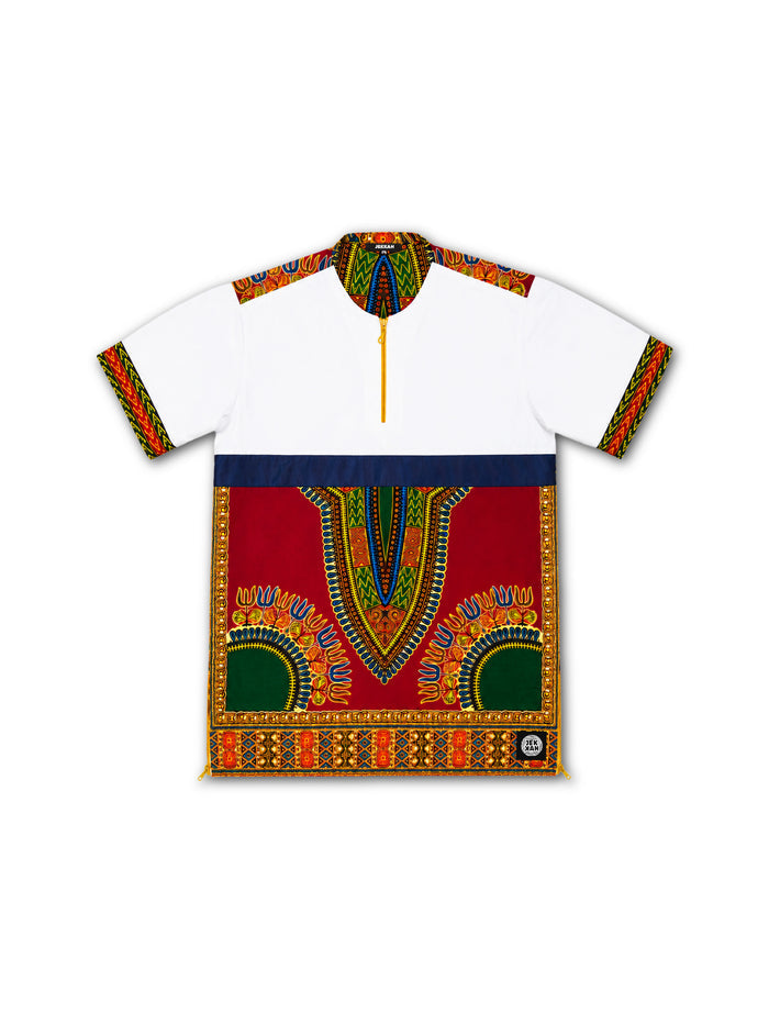 Zip Neck Buba - Kudang Dashiki