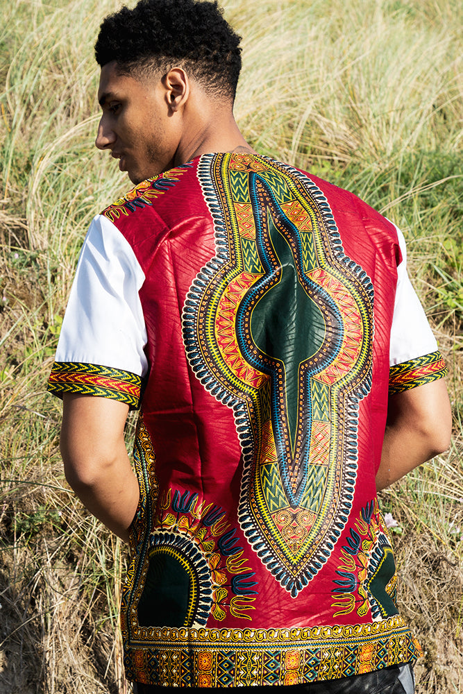 Zip Neck Buba - Kudang Dashiki