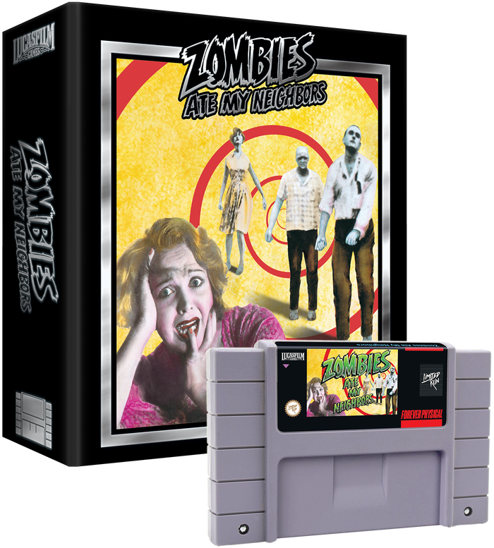 Zombies Ate My Neighbors Premium Edition (Grey or Green)  - SNES